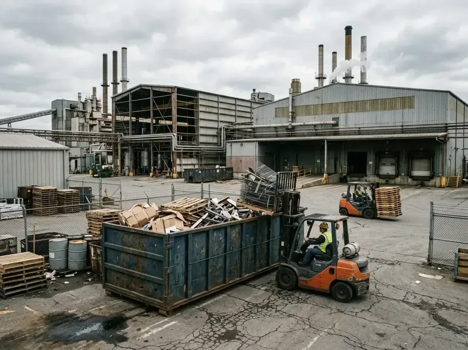 industrial-factory-scrap-conta-003 — frequently asked questions, Cheap Roll-off Dumpster Rentals in Grove City, OH